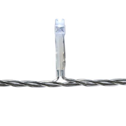 LED Āra Ziemassvētku aizkars 360xLED/7 funkcijas 14m IP44 auksti balta