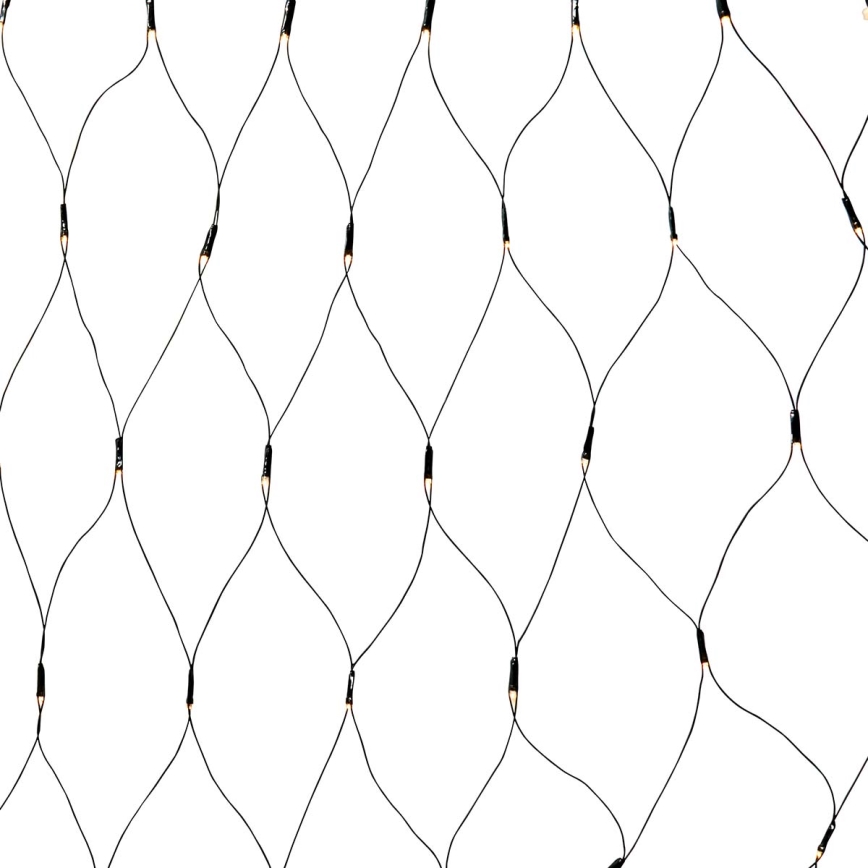 LED āra aizkari 160xLED/7 funkcijas 5m IP44 silti balta