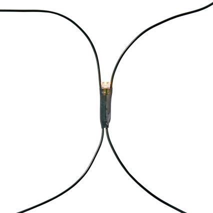 LED āra aizkari 160xLED/7 funkcijas 5m IP44 silti balta