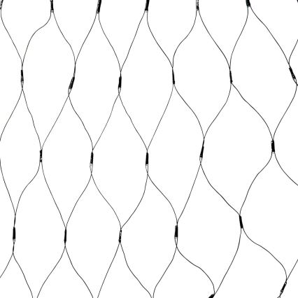 LED āra aizkars 320xLED/7 funkcijas 6m IP44 siltā balta