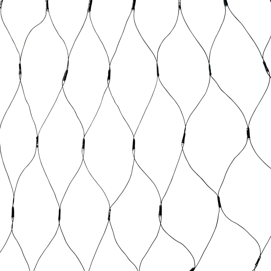 LED āra aizkars 320xLED/7 funkcijas 6m IP44 siltā balta