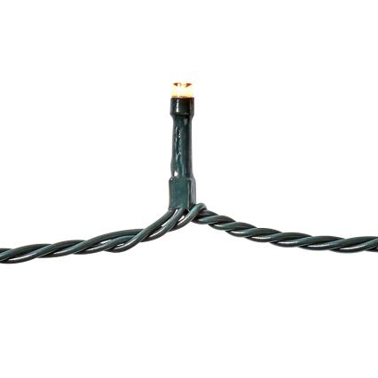 LED āra Ziemassvētku virtene 720xLED/7 funkcijas 57m IP44 siltā balta