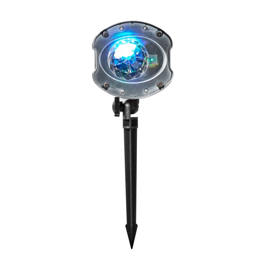 LED Lāzera projektors 6W/230V IP65 + tālvadības pults