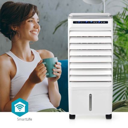 Gaisa dzesētājs 65W/230V Wi-Fi Tuya balta + tālvadības pults