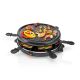 Nedis FCRA210FBK6 - Raclette grils ar piederumiem 800W/230V