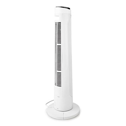 Grīdas ventilators 50W/230V balta + tālvadības pults