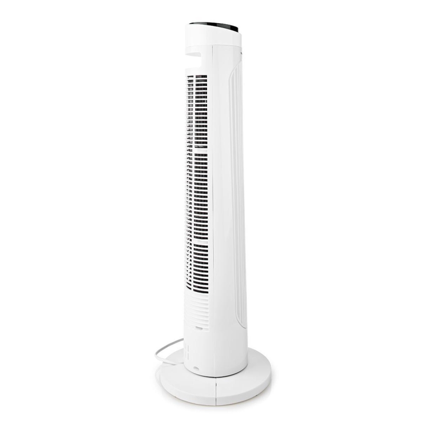 Grīdas ventilators 50W/230V balta + tālvadības pults