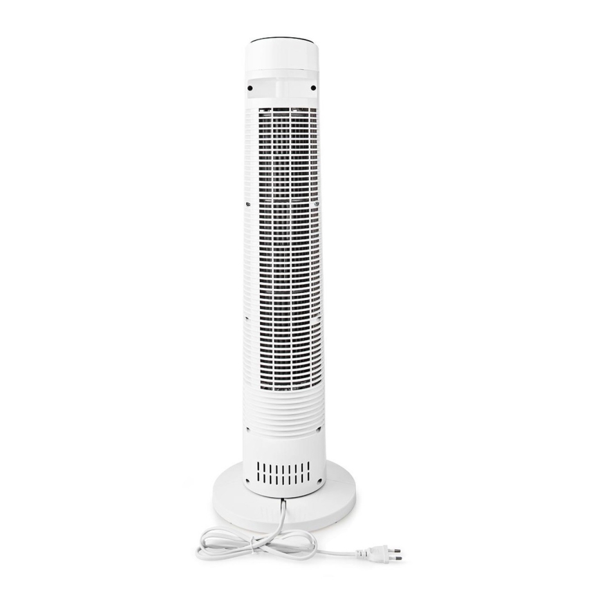 Grīdas ventilators 50W/230V balta + tālvadības pults