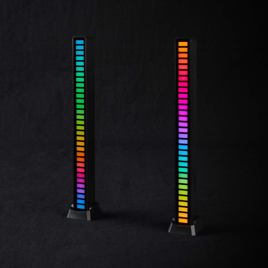 KOMPLEKTS 2x LED RGB Uzlādējama galda lampa LED/250 mAh