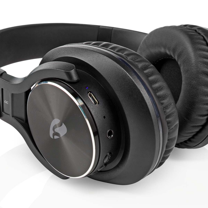 Bezvadu austiņas 200 mAh melna