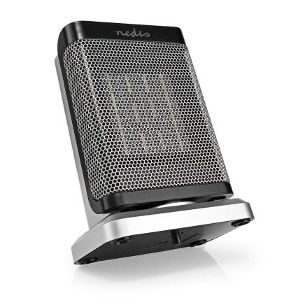 Ventilators ar keramikas sildītāju 1000/1500W/230V sudraba