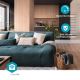 Ventilators ar keramisku sildelementu Smartlife 1000/1500W/230V Wi-Fi Tuya + tālvadības pults