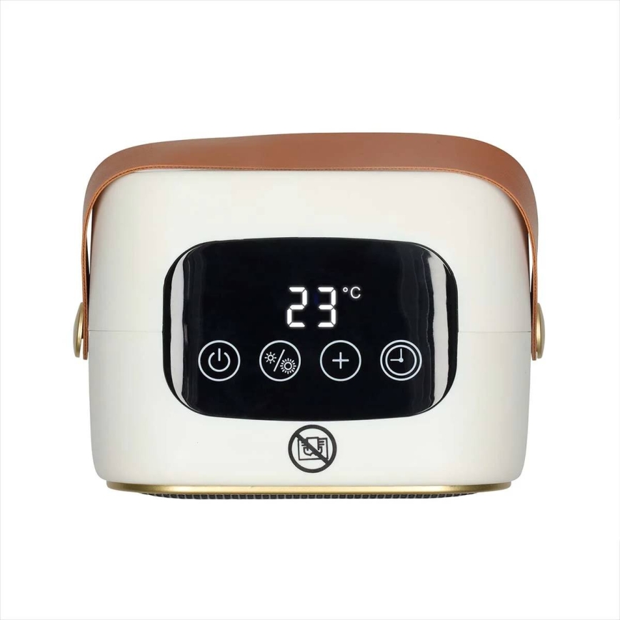 Ventilators ar sildītāju un LED displeju 900/1200W/230V