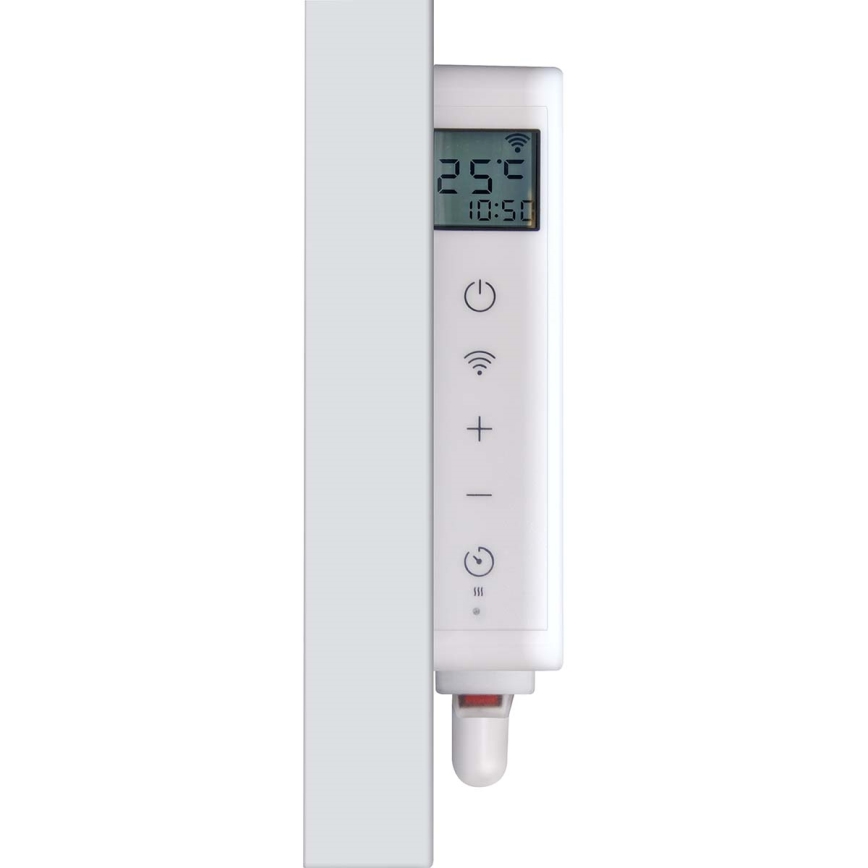 Infrasarkanais apkures panelis 350 W/230 V 59,8 x 62 cm IP44 Wi‑Fi Tuya + tālvadība