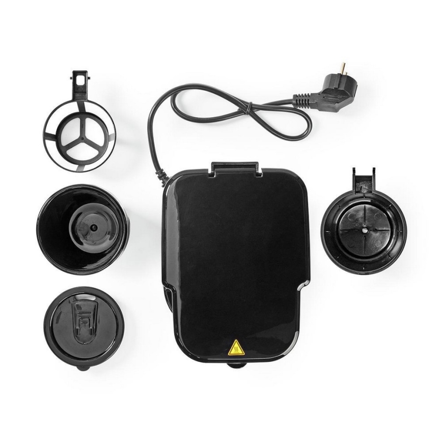 Vienas tases kafijas automāts 0,42 l ar taimeri un ceļojuma krūzi