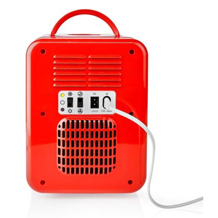 Pārnēsājams mini ledusskapis 50W/230V sarkans
