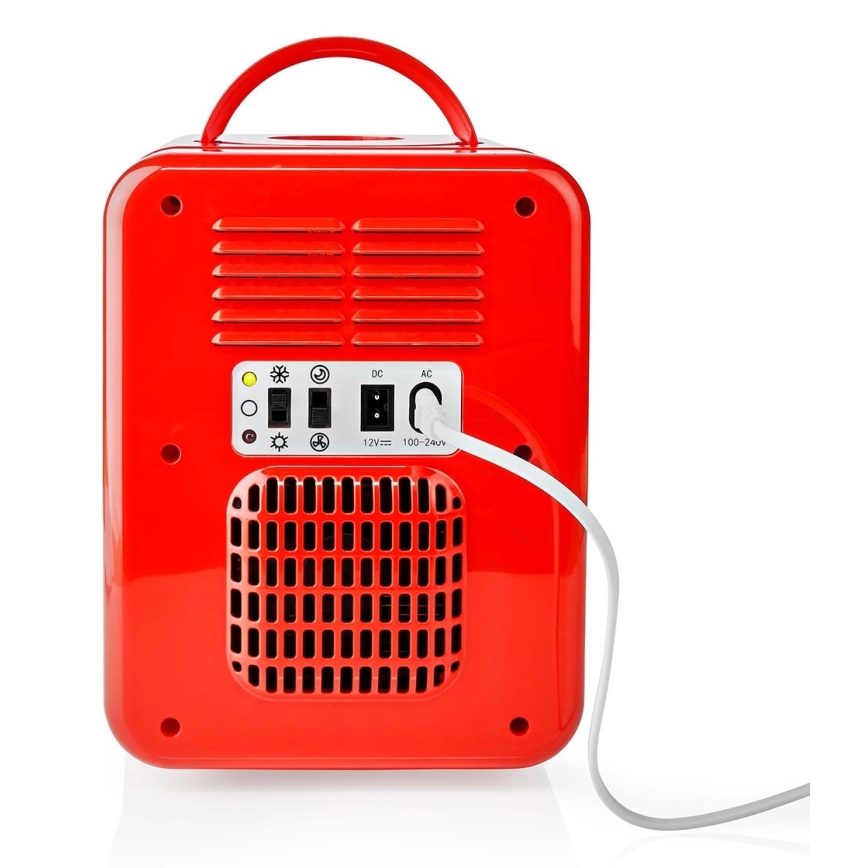 Pārnēsājams mini ledusskapis 50W/230V sarkans