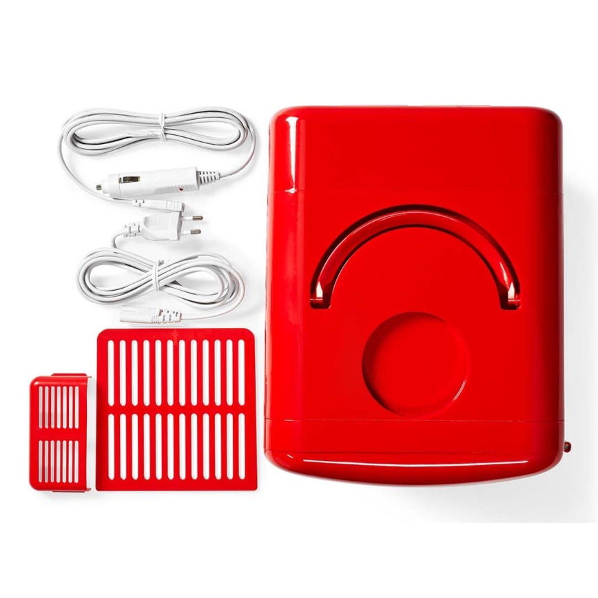 Pārnēsājams mini ledusskapis 50W/230V sarkans