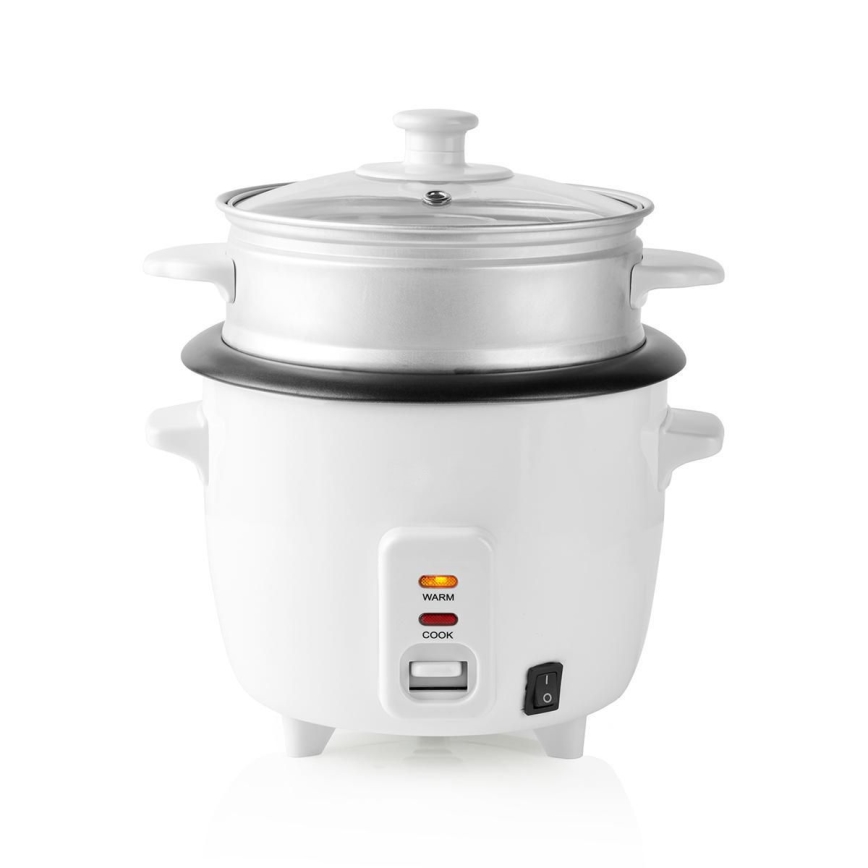Rīsu pagatavošanas ierīce 300W/230V 0,6l balta