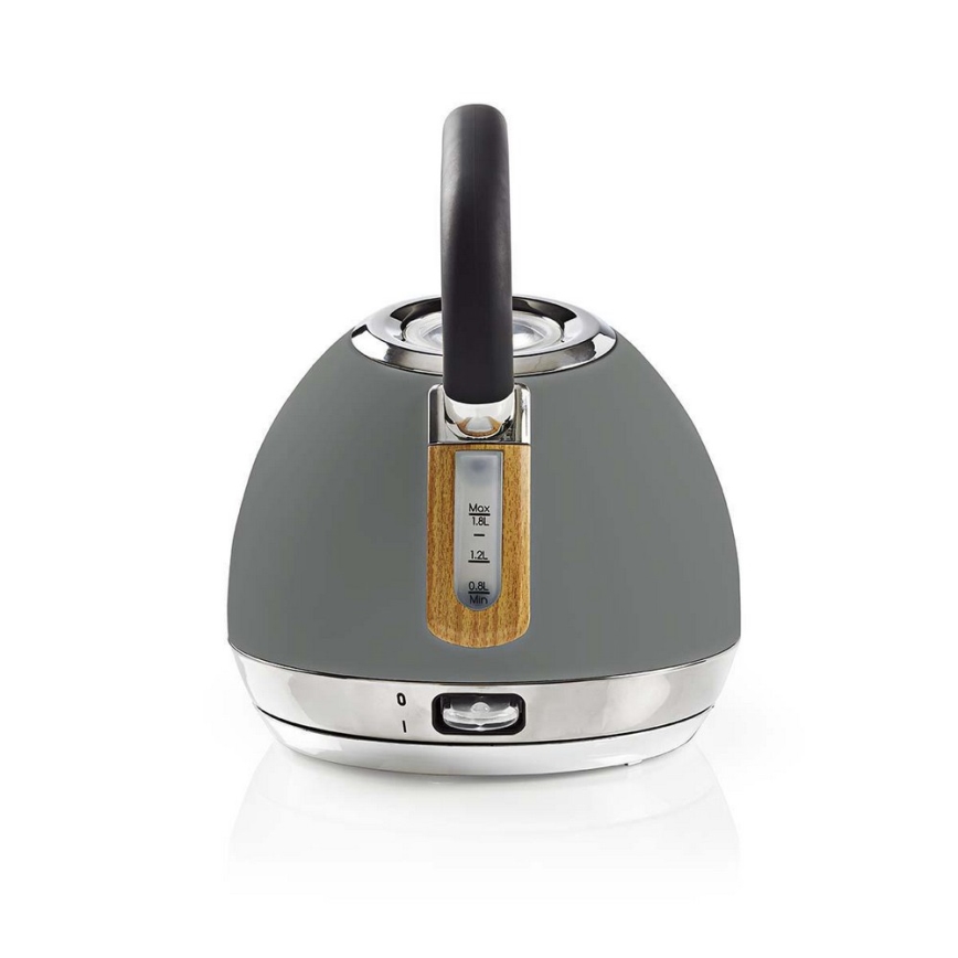 Tējkanna 1,8 l 1850-2200W/230V pelēka
