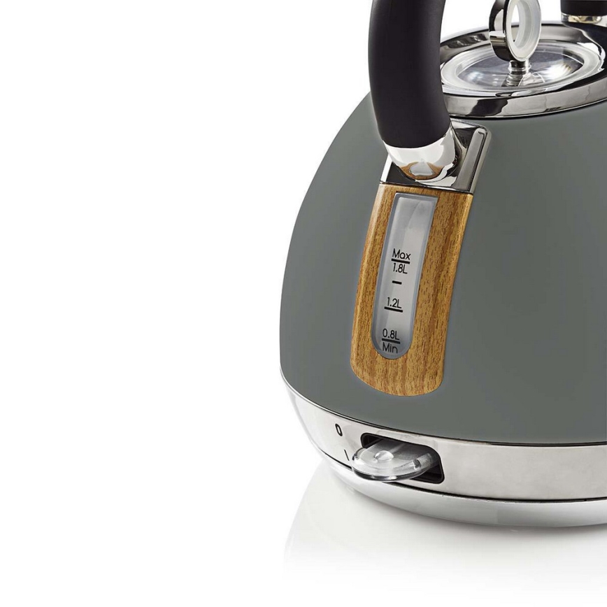 Tējkanna 1,8 l 1850-2200W/230V pelēka