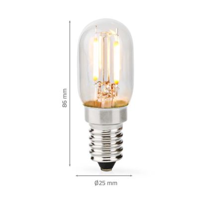 LED Virtuves nosūcēja spuldze T25 E14/2W/230V 2700K