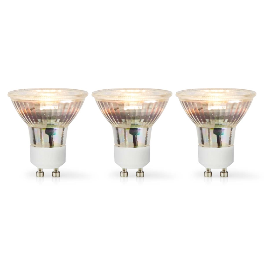 Komplekts 3x LED spuldzes GU10/4,5W/230V 2700K