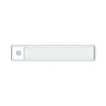 LED Uzlādējams magnētisks skapīša apgaismojums ar kustību sensoru LED/1W/1100 mAh 3000K
