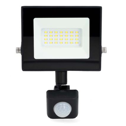LED reflektors ar sensoru LED/20W/230V 4000K IP44