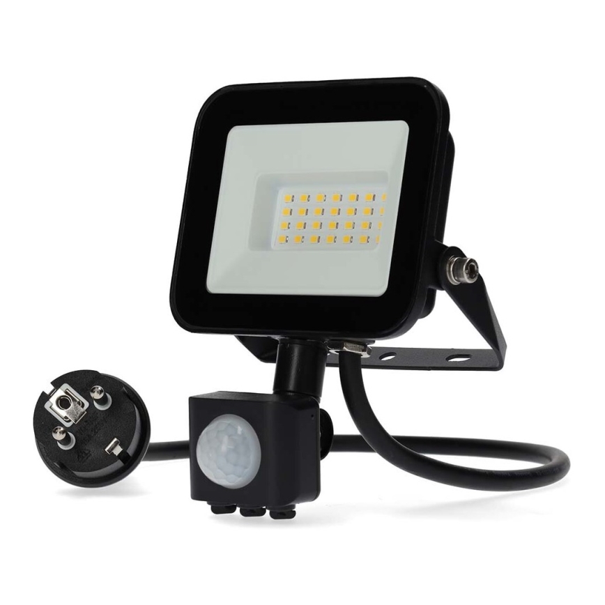 LED reflektors ar sensoru LED/20W/230V 4000K IP44