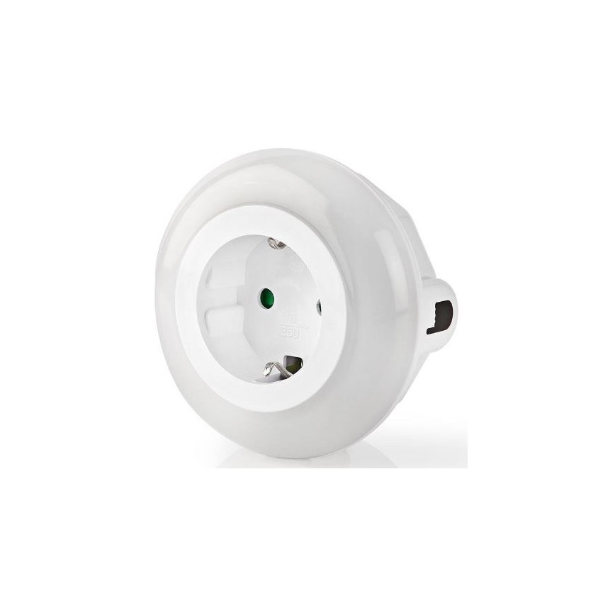 LED Nakts gaismeklis ar sensoru LED/0,6W/230V