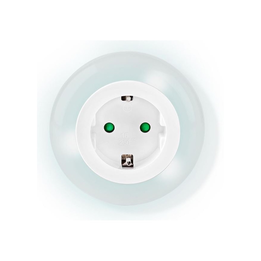 LED Nakts gaismeklis ar sensoru LED/0,6W/230V
