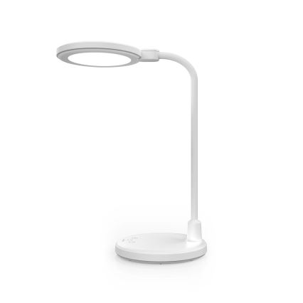 LED regulējamā uzlādējamā skārienjūtīgā lampa ar spoguli LED/6W/1200 mAh 3000/4000/5700K CRI 90 balta