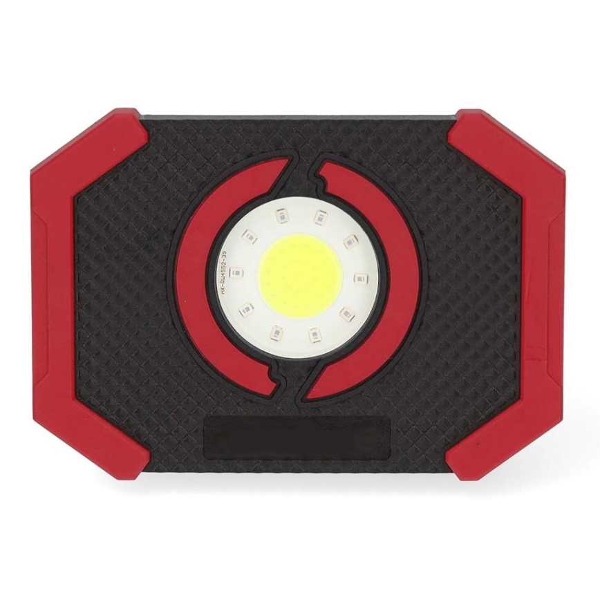 LED Aptumšojams uzlādējams prožektors ar ārējo akumulatoru LED/10W/3000 mAh IPX2