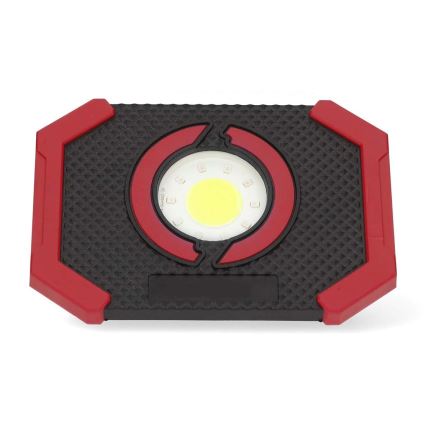 LED Aptumšojams uzlādējams prožektors ar ārējo akumulatoru LED/10W/3000 mAh IPX2