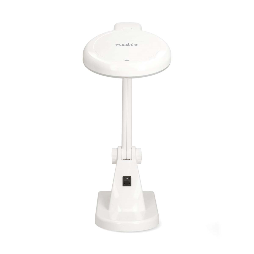 LED galda lampa ar lupu, 6W/230V, balta