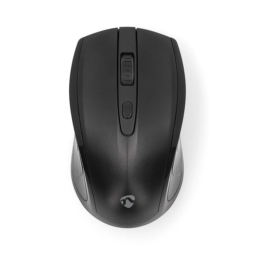 Bezvadu pele 800/1200/1600 DPI 2xAAA melna