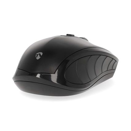 Bezvadu pele 800/1200/1600 DPI 2xAAA melna