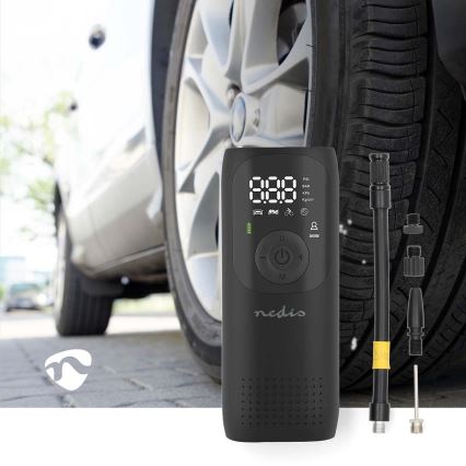 Digitālais kabatas kompresors 4000 mAh 5V