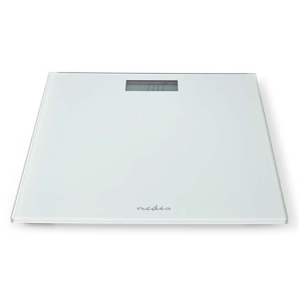 Digitālās personīgās svari 1xCR2032 balti