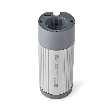 Sprieguma pārveidotājs 100W/12/230V + USB