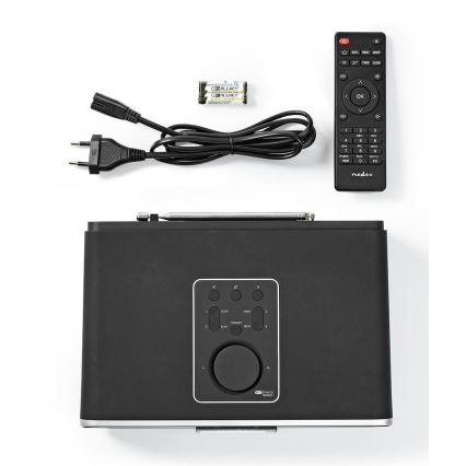 Multifunkcionāls interneta radio 42W/230V Wi-Fi Bluetooth USB+ TP