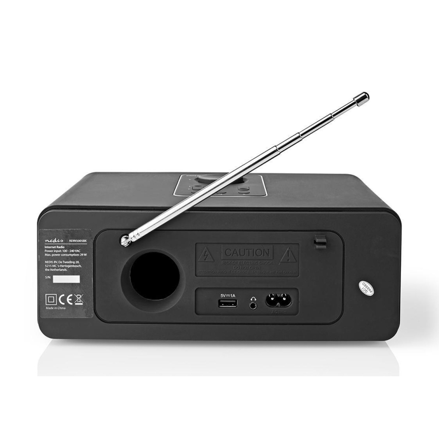 Multifunkcionāls interneta radio 42W/230V Wi-Fi Bluetooth USB+ TP