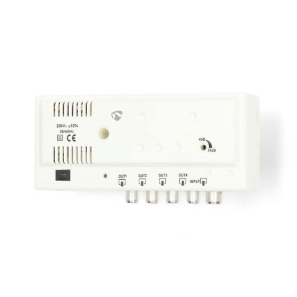 4 joslu antenas pastiprinātājs 230V