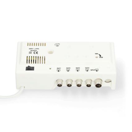 4 joslu antenas pastiprinātājs 230V