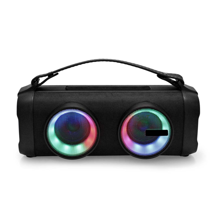 LED RGB Uzlādējams skaļrunis 24W/3000 mAh IPX5