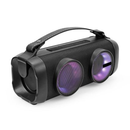 LED RGB Uzlādējams skaļrunis 24W/3000 mAh IPX5