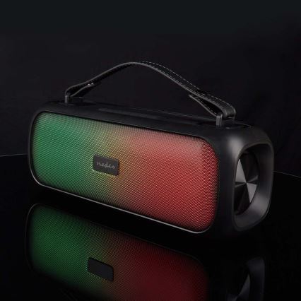 LED RGB Uzlādējams skaļrunis 45W/3000 mAh IPX5