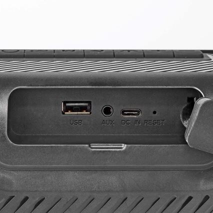 LED RGB Uzlādējams skaļrunis 45W/3000 mAh IPX5