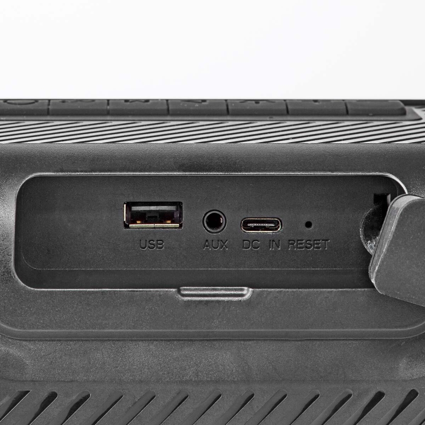 LED RGB Uzlādējams skaļrunis 45W/3000 mAh IPX5